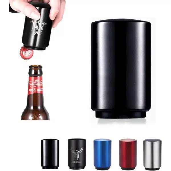 Kurkentrekker Automatische Bier Flesopeners - Roestvrij Staal - Grappige Keuken Gadgets - Bier Accessoires - Pasen Geschenken voor Hem