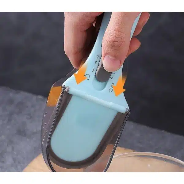 Luxe Maatlepel - Verstelbaar - Bakken & Koken - Keuken Accessoires - Keukengerei - Multifunctioneel - Cup/Spoon/ML/Oz