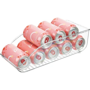 Opbergbak voor blikjes - Keuken accessoire en bergruimte - Voorraadkast lades en koelkast schappen - Maximaal negen blikjes - Hoogwaardige HTML content blikjeshouder koelkast
