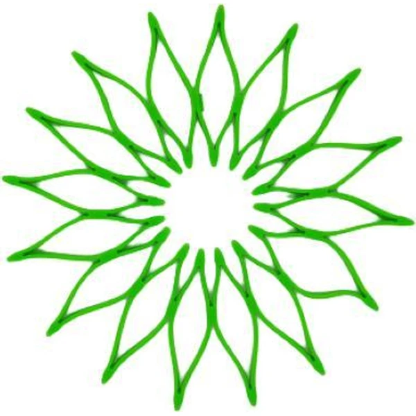 Pannenonderzetter - Keuken Accessoires - Onderzetters - Opvouwbaar - Groen