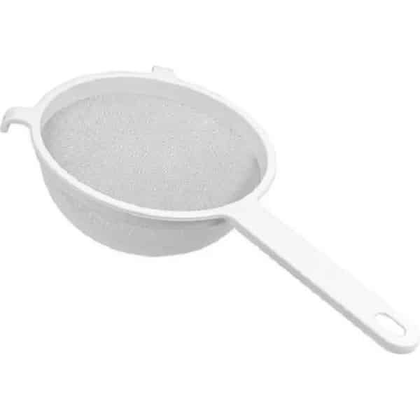 Plastic zeef - Plastic Kefir Zeef - Keuken Mesh Zeef - Keuken accessoire - Zeef plastic met plastic zeefgaas 14cm - 1 Stuks