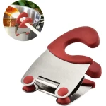 Premium RVS Lepelhouder Rood | Keuken Accessoires | Keuken Organizer | Keuken Decoratie | Lepelhouder Keuken | Keukengerei Houder