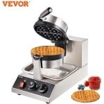 Vevor - Elektrische Wafelijzer - Keuken - Teflon Gecoate Bakvormen - 1500W