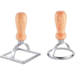 WiseGoods Premium Ravioli Stamper Set - Raviolimakers - Koken - Kookgerei - Cadeau - Hobby - Keuken Accessoires - Keukengerei 2stk