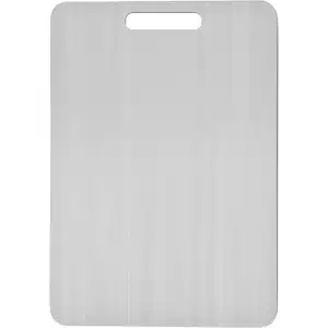 WiseGoods Premium Titanium Snijplank - Snijplanken - Keuken Accessoires - Koken - Kookgerei - Keukengerei - Plank Zilver 29x20cm