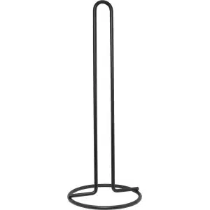 Zwarte houder voor keukenpapier 32 cm - Keukenrolhouder - Keuken accessoires