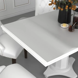 vidaXL Tafelbeschermer 70x70 cm - Mat PVC Tafelbeschermer - Pvc Tafelbeschermer - Tafelmat - Tafelfolië - Keuken Accessoires - Eetkameraccessoires - Beschermingsfilm