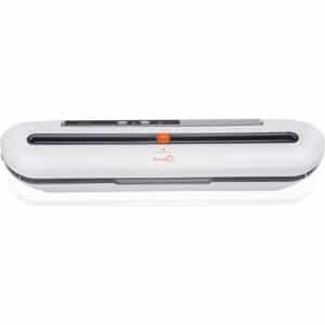 OxyFlowzy® - Moderne Voedsel Vacuüm Sealer - Vacumeermachine - Groenten, Fruit, Vlees, Vis - Keuken accessoires - Grijs - Incl. 10 Vacuümzakken
