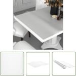 The Living Store Meubelbeschermfolie - Tafel en vloer - 70 x 70 cm - PVC - 2mm dikke tafelbeschermer - Tafelbeschermer - Pvc Tafelbeschermer - Tafelmat - Tafelfolië - Keuken Accessoires