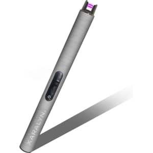 Xaralyn | elektrische aansteker | USB-oplaadbaar | plasma-aansteker | winddicht | vlamloze elektrische aansteker voor keuken, kaars, bbq of openhaard - 2022 - Zilver