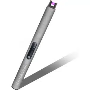 Xaralyn | elektrische aansteker | USB-oplaadbaar | plasma-aansteker | winddicht | vlamloze elektrische aansteker voor keuken, kaars, bbq of openhaard - 2022 - Zilver