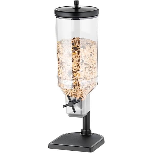 APS - Cereal Dispenser - Cornflakes dispenser - ZWART - 4,5 Liter - 22cm x 17,5 cm x 52 - Makkelijk je schaal vullen - Keuken accessoire