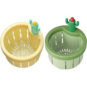 Cactus Aanrecht Afvoerzeef - 2024 Opgewaardeerd Automatisch Persen Sink Filter - Cactus Sink Zeef Mand - Keuken Afval Collector Filter - Keuken Accessoires Gootsteen Afvoer Stop