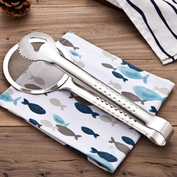 Clip Gebakken Voedsel Afdruiprek Olie-Salade Zeef Klem Koekenpan Scoop Clips- Afvoer Keuken Pollepel Koken -Handvat Metalen Hot Tools - Accessoires