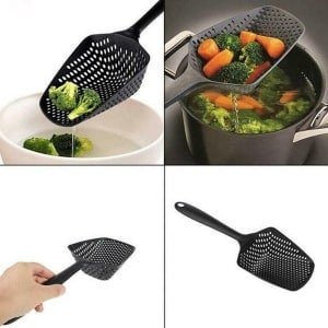 Creatieve Koken Schoppen - Voedsel Zeef Scoop Nylon - Lepel Afvoer Gadgets Grote Vergiet Soep - Filter Huishouden Keuken Accessoires