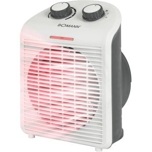 Draagbare Luchtverhitter met 2 Verwarmingsniveaus - Compacte Elektrische Verwarmer voor Badkamer en Keuken
