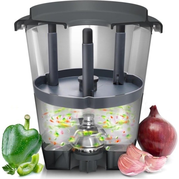 Mengpan verkleining voor Thermomix, Mengkom Verdeler Compatibel met Thermomix TM6, TM5, Verminderen, Hakken, en het Voorkomen van Morsen voor Keuken Accessoire Tools, Met siliconen plug