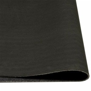 The Living Store Keukenmat wasbaar wijnprint 60x300 cm fluweel grijs - Keukenmat - Vloerkleden - Anti-slip Matten - Keuken Accessoire - Fluweel Mat