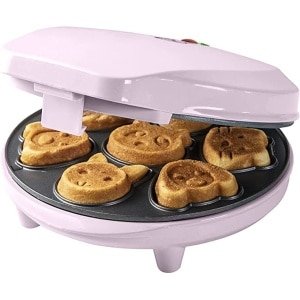 diervormen Wafelijzer met anti aanbaklaag - wafelmaker - indicatielamoje - keukenapparaat - keuken accessoires - cakemaker - beslag bakker - mini cakes - mini wafels - cadeau - ontbijtmaker -