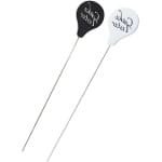 2 stuks caketester - roestvrij staal materiaal roest niet gemakkelijk 195 mm lange cake meetstok kleine accessoires Baking Essential is een goede helper in de keuken (zwart + wit)