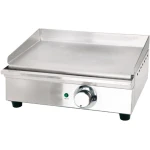 Elektrische Grillplaat voor Professionele Keuken - Teppanyaki Tafelgrill - Binnen Gebruik - Roestvrij Staal - Thermostaatbediening - Anti-aanbaklaag - 41,1 x 29,7 x 18,5 cm