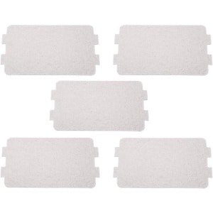 Magnetron Oven Mica Plaat Blad Vervanging - Accessoire Voor Keuken Magnetron Oven - 5 Stuks - Waveguide Cover - Reparatie - Ideaal - Eén Grootte: 4.6 X 2.5 Inch