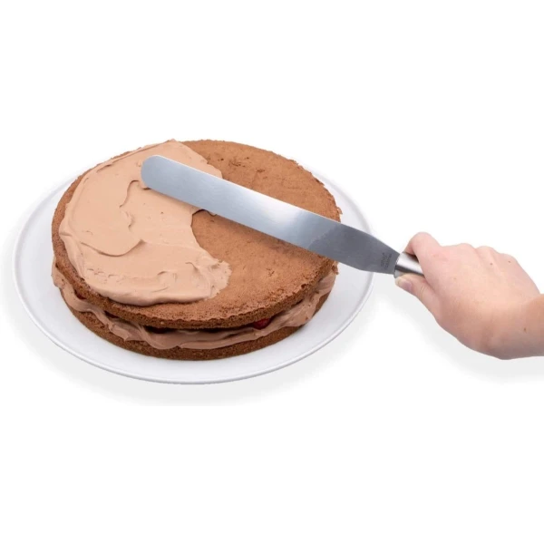 Paletmes - RVS - Patisserie Paletmes - Glaceermes - Cake spatel - Paletmes Keuken en Bak Accessoire - Paletmes Voor Taarten Glaceermes