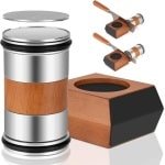 Rollende Messenslijper - Messenslijpsysteem - Slijpsteen Rollend - Twee Slijphoeken van 15° en 20° - Koksmes - Keuken Accessoires
