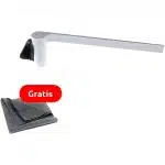 Vaatdoekhouder magnetisch - Hoogwaardig roestvrij staal - RVS - Zilver - Sterke magneet - Inclusief gratis vaatdoek - Gootsteen organizer - Aanrecht organizer - Keuken organizers - Keuken accessoires - Magnetische vaatdoekhouder