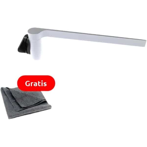 Vaatdoekhouder magnetisch - Hoogwaardig roestvrij staal - RVS - Zilver - Sterke magneet - Inclusief gratis vaatdoek - Gootsteen organizer - Aanrecht organizer - Keuken organizers - Keuken accessoires - Magnetische vaatdoekhouder