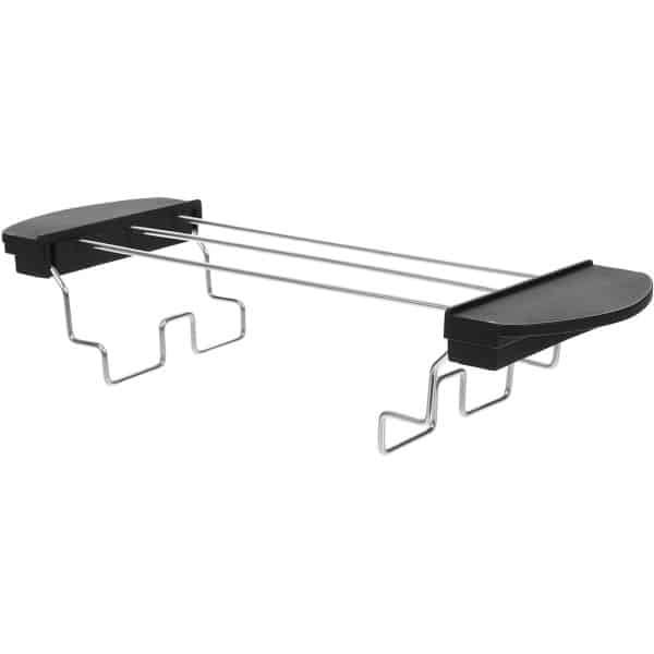 Verwarmingsrek voor broodrooster braadaccessoires - RVS Brood Bagel Broodrooster Compartiment Grillen Rack Metalen Houder voor Home Keuken Accessoires