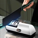 1 st Elektrische Messenslijper - Multifunctionele Automatische Professionele 4 Versnellingen - Keuken Accessoires