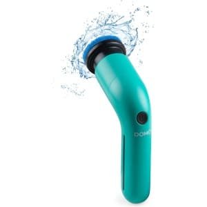 DOMO DO248SB Oplaadbare Schoonmaakborstel - Elektrische Schrobber - Schrobborstel - 6 Opzetstukken - IPX 7 voor Badkamer of Keuken - Groen
