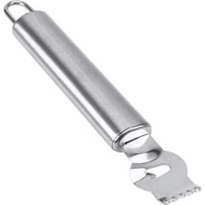 Finnacle - Citroen- en Limoen-Zester - Dunschiller van RVS - Citroen- en Citrusfruit-Rasp - Peeling Mes - Keuken Gadgets - Bar Accessoires