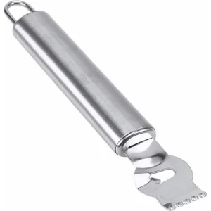 Finnacle - Citroen- en Limoen-Zester - Dunschiller van RVS - Citroen- en Citrusfruit-Rasp - Peeling Mes - Keuken Gadgets - Bar Accessoires