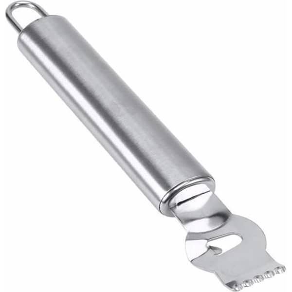 Finnacle - Citroen- en Limoen-Zester - Dunschiller van RVS - Citroen- en Citrusfruit-Rasp - Peeling Mes - Keuken Gadgets - Bar Accessoires