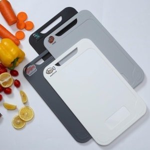 Ibenzoa® Veelzijdige Kunststof Snijplankenset met Handige Accessoires voor Keuken Gemak en Veiligheid