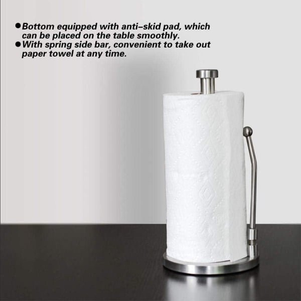 Papier Handdoek Rek Houder RVS Keuken Toilet Accessoires - Huishoudelijke .
