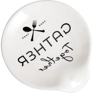 Witte Keramische Lepelsteunen - Verzamelen Samen - Hittebestendige Keukengerei - Housewarming Gift - Keuken Gadget .