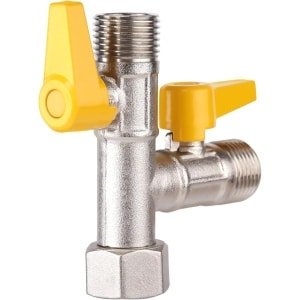 Allecto Plus - 3-Weg Waterklep RV Pompconverter voor Douche en Keuken - Winterklaar - Industrie - 1/2" NPT - RV-accessoires