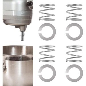 Allecto Plus - 4-delige set Standmixer veren en sluitringen van roestvrij staal voor eenvoudige installatie - Keukenmixer accessoires - Vervangingsset met zoekwoord "mixer" en "keuken"
