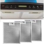 Allecto Plus - Accessoires voor keuken Range Capuchon Filter Scherm Aluminium Filter - Drip Olie Kap 32mm*26mm Medium