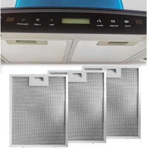 Allecto Plus - Accessoires voor keuken Range Capuchon Filter Scherm Aluminium Filter - Drip Olie Kap 32mm*26mm Medium
