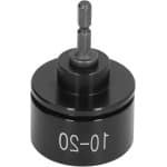 Allecto Plus - Elektrische Flessenkapmachine voor Keuken Glazen Potten - Automatisch Capsuleermachine - Dop Diameter 10-20mm - Metaal - Lijm - Handmatig gebruik - Ontdek nu!