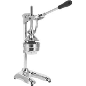 Allecto Plus - Handmatige Citruspers Roestvrij Staal voor Professioneel Gebruik in Keuken - Thuis Keuken Accessoire - 9.8 x 7.9 x 19.3 inch