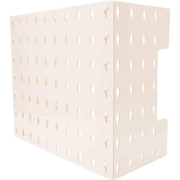 Allecto Plus - Keuken Decoratie Rek voor Gasboiler Pijp Bedekking Opslag - Zelfklevende Pads - Naadloze Integratie - Gasboiler Pijp Bedekking Houder (S) - Thuiskeuken Accessoire