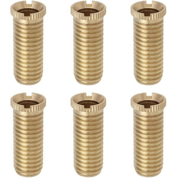 Allecto Plus - Keuken Gootsteen Filterzeefje Schroef Messing Gootsteen Deksel Scherm Versterkingsschroef Accessoire voor Meeste Keuken Gootsteen Filters 3x1cm Geel