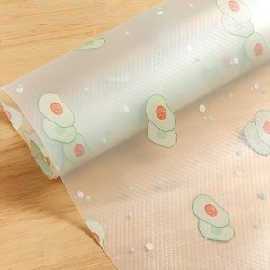 Allecto Plus - Lade voering antibacteriële keukenmat voor koelkast tafel keukenkastjes schoenenkast (30 x 300 cm) - Keuken accessoire hygiënisch en praktisch