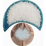 Allecto Plus - Miniature Poppenhuis Set 100g Nep Ijsblokjes voor Poppenhuis Mokken Decoratie Transparante Plastic Ijsblokjes voor Poppenhuis Eten Accessoires voor Keuken