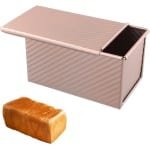 Allecto Plus - Mold Bakvorm met deksel voor anti-aanbak toast brood - aluminium broodbakvorm voor gebak cake - bakken voor toast sandwich - keuken accessoires